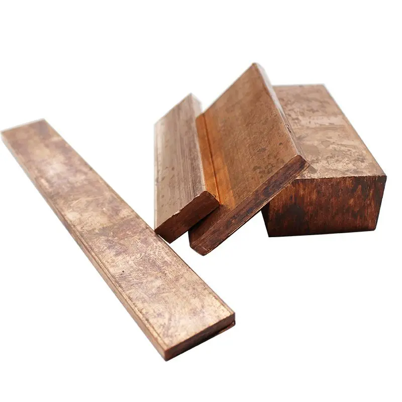 Copper Flat Bar Metal Plate Cube 1mm 2mm 3mm 4mm 5mm 6mm 8mm 10mm 12mm 15mm 20mm 25mm 30mm 35mm 40mm 45mm 50mm 55mm 60mm