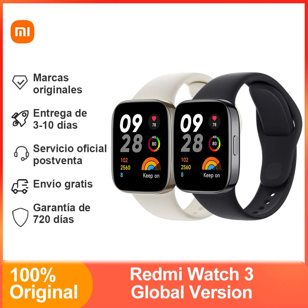 Xiaomi Redmi Watch 3 Smart Watch, 1.75