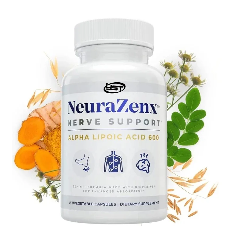Neurohypotensive and Neuropathological Support,containing Alpha Lipoic Acid, Phenylthiamine Phosphate, L-carnitine, and Turmeric