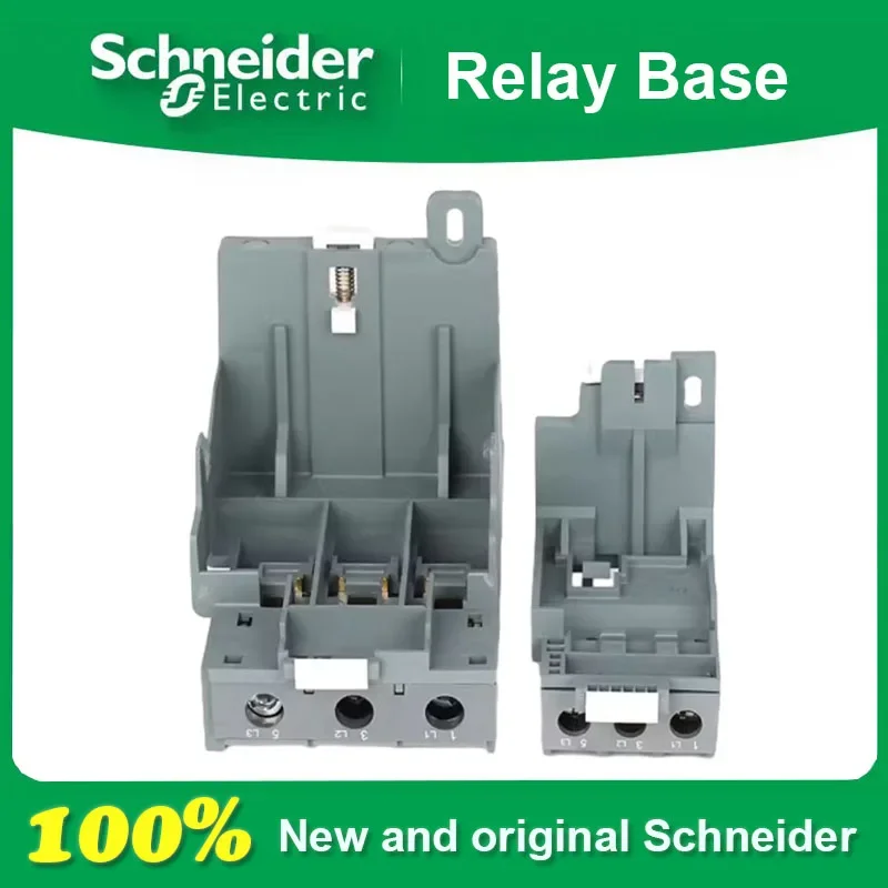 

100% New and Original Schneider Relay Base LAD7B106C LA7D3064C LAD96560C LAEB1N LAEB3N