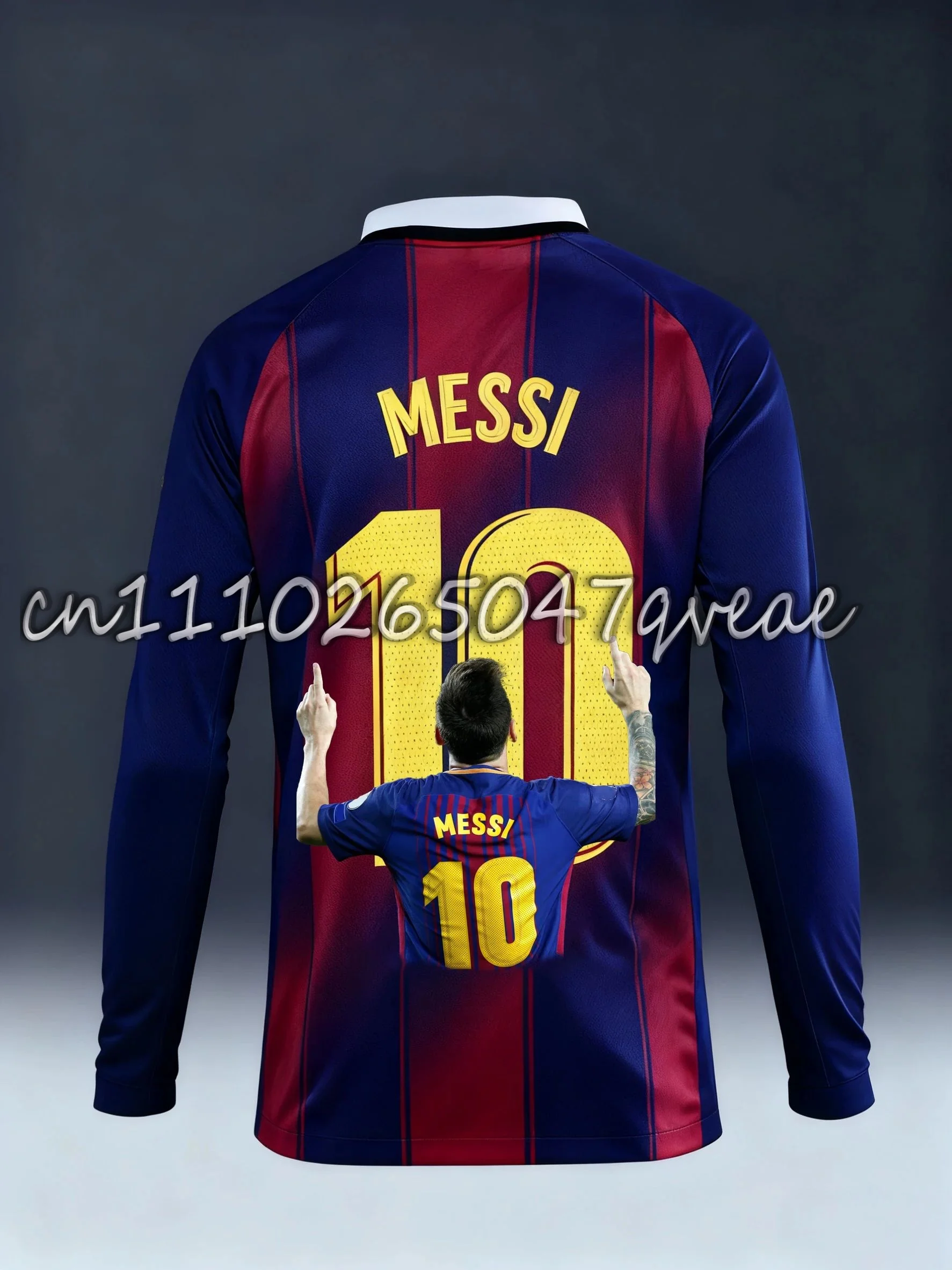 Messi No. 10 Football Jersey