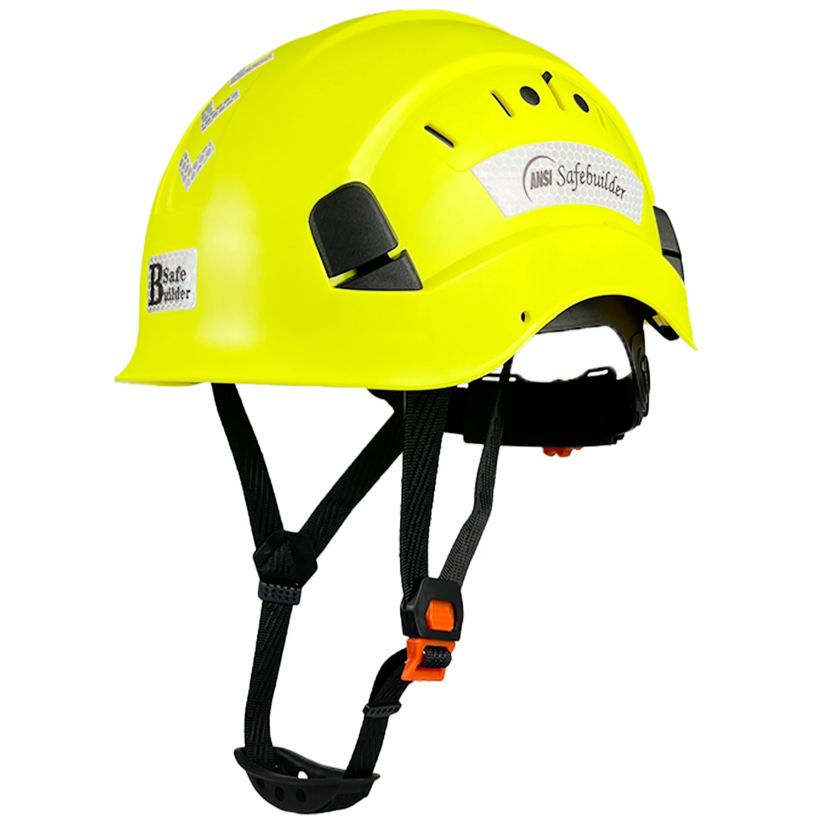 ANSI Z89.1 Construction Safety Helmet ABS Hard Hat Adjustable Ventilation System Hardhats Industrial Work Head Protection