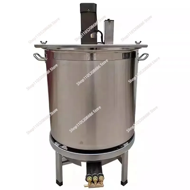 Automatic Hot Pot Base Mixer - Small Stirring Machine for Chili Oil/Sauce/Jam/Porridge (Multi-Function)
