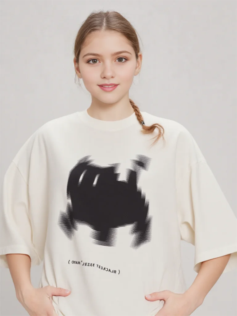 

Y2K Women's Aesthetic Print Short Sleeve T-Shirt Harajuku Gothic O-Neck Top Basic Streetwear Casual Gothic Clothing