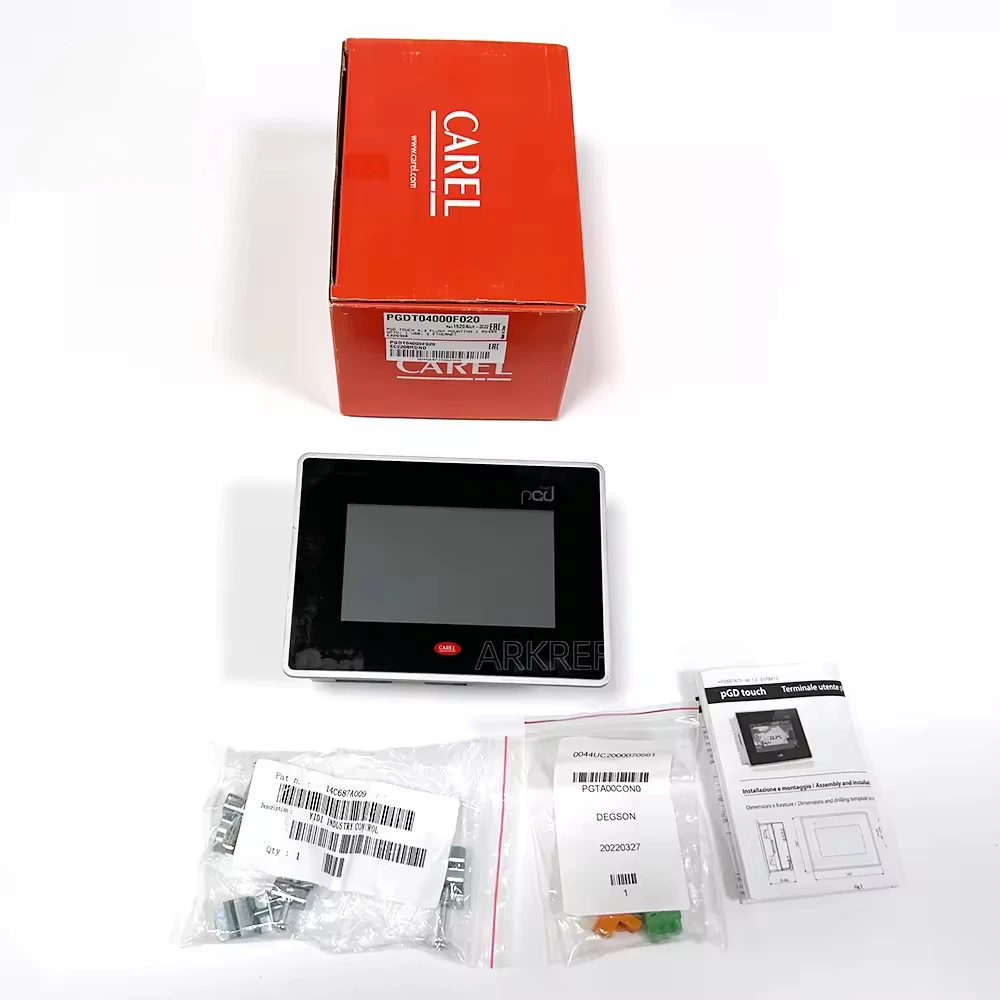 Easy To Operate Programmable Touch Screen CAREL PGDT04000F020 Touch Flush Mounting  Spare Parts for HVAC Control Systems