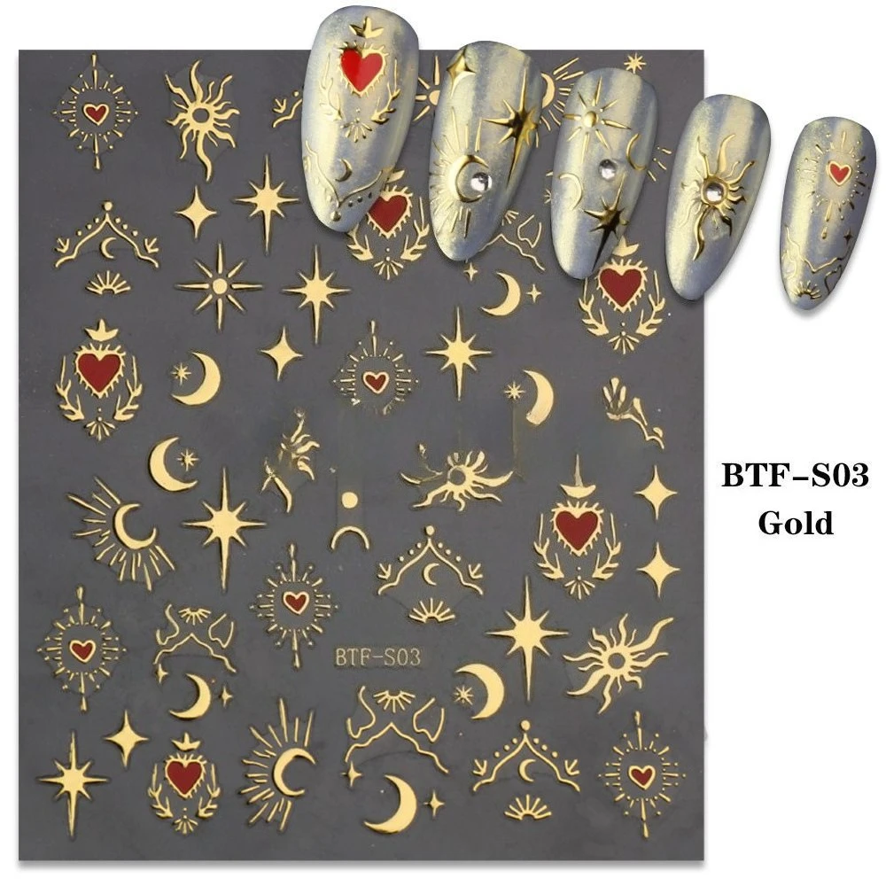 للأظافر زينة عيد الحب 3D ملصقات القلب فراشة مانيكير الشارات Paillette Ongle مسمار الفن بالجملة