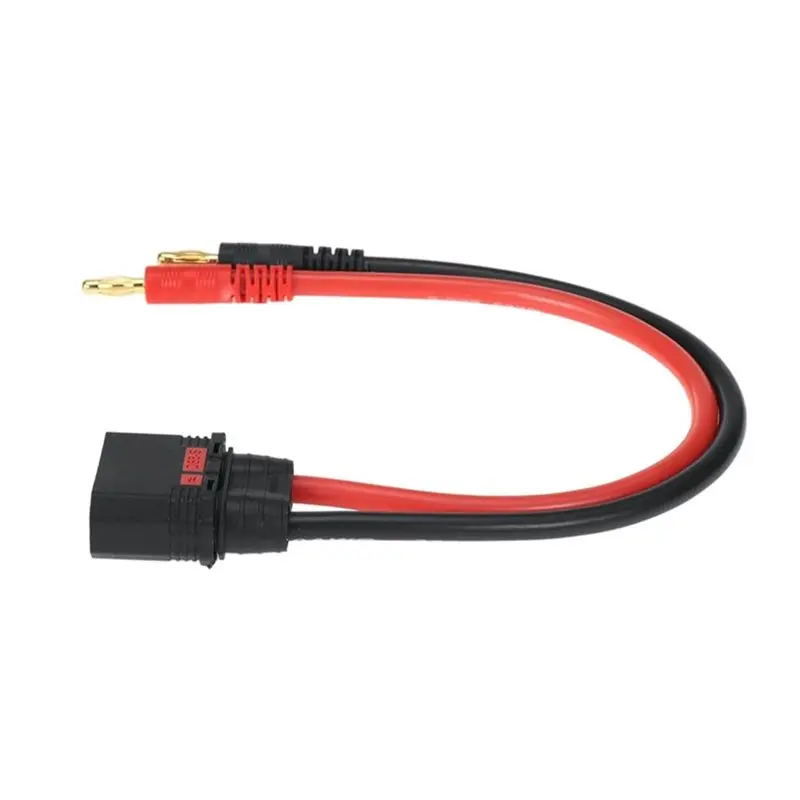TFORU-QS8 To 4Mm Banana Plug Wire 10AWG Adapter Connectors Wire Battery Connection Cable