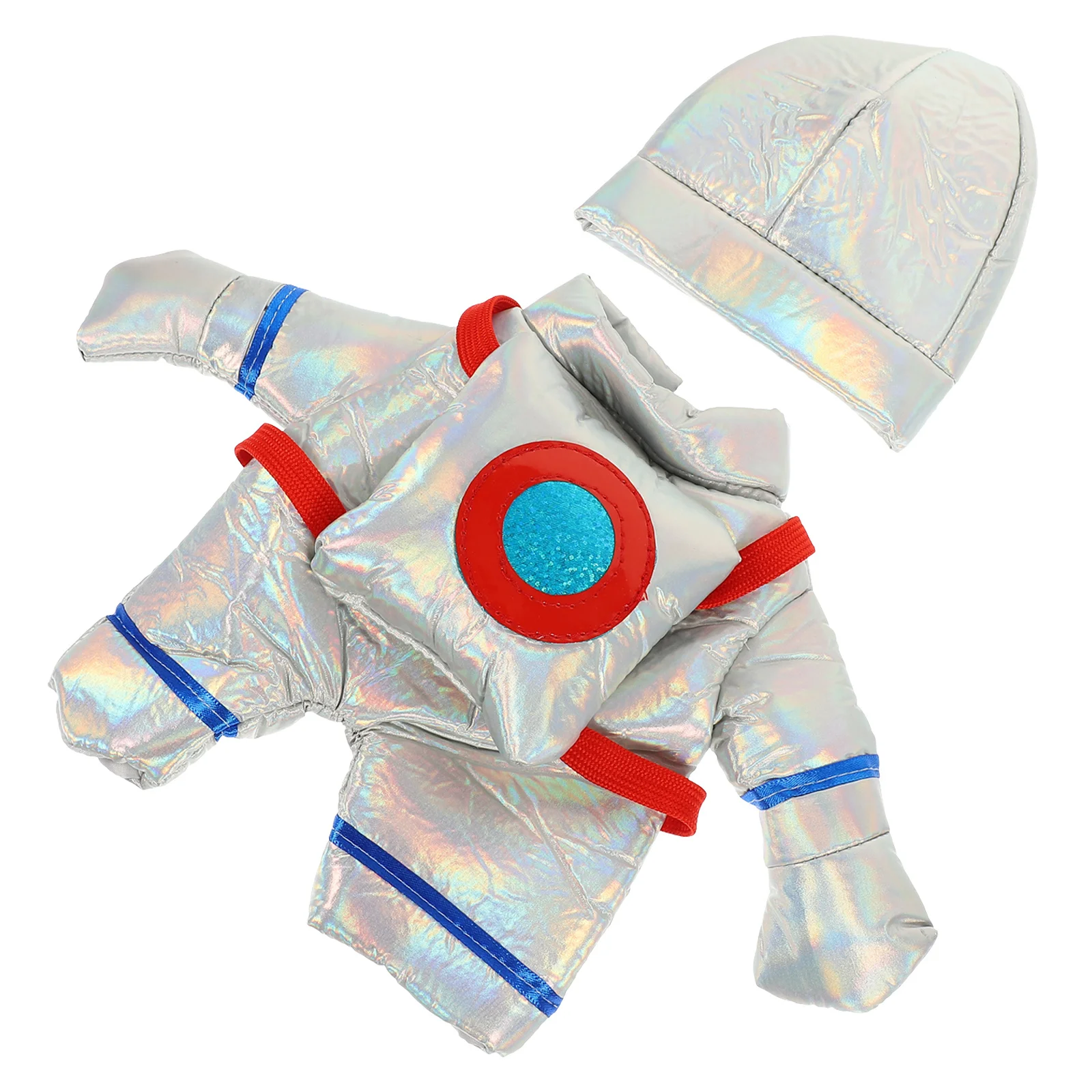 زي رجل فضاء الهالوين، ملابس مريحة للجرو، مستلزمات الكلاب المزخرفة المحمولة، ملابس حفلات الحيوانات الأليفة، زي الكلب