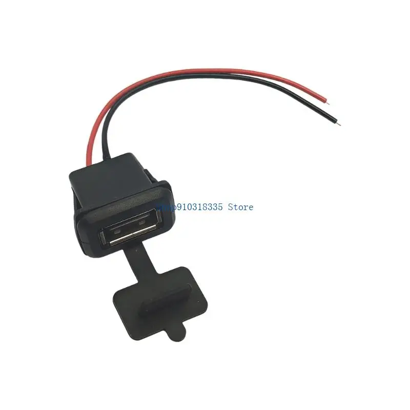  Stable USB2.0 Female Port Solder Wires Type Female Receptacle Ensures Secure Electrical Connection for Various Devices