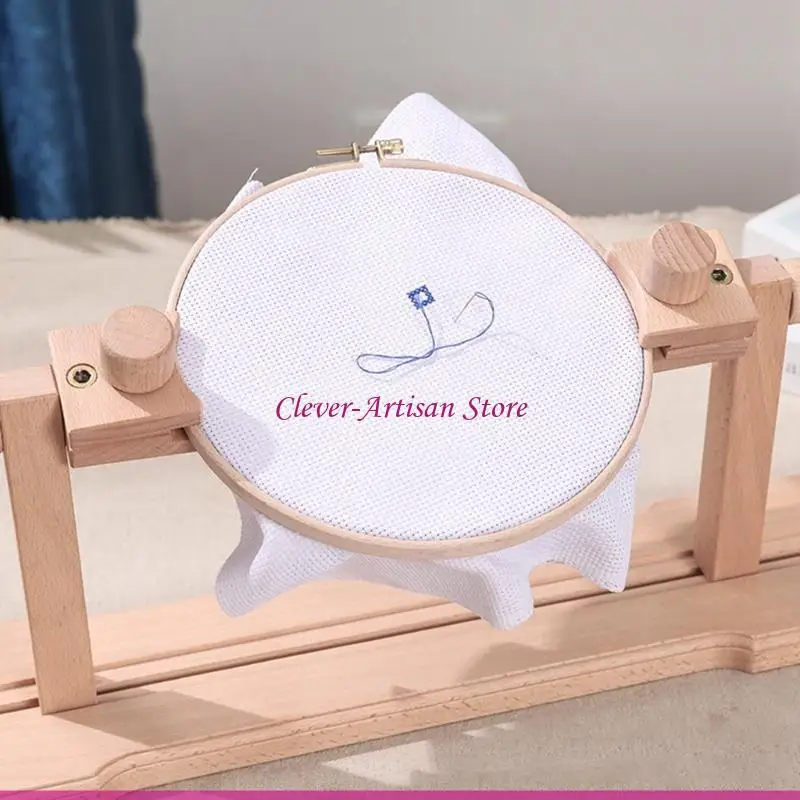 E06B Adjustable Desktop Embroidery Sewing Tools Bracket Frame Handicraft