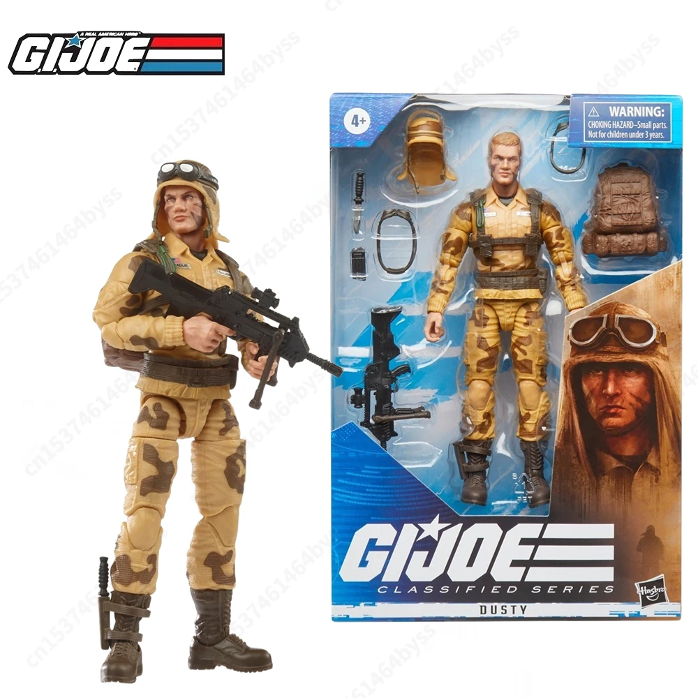 Hasbro G.I. Joe GI JOE Classified Series Dusty 049 6 Inch Action Figure Model Toy Collection Hobby Gift