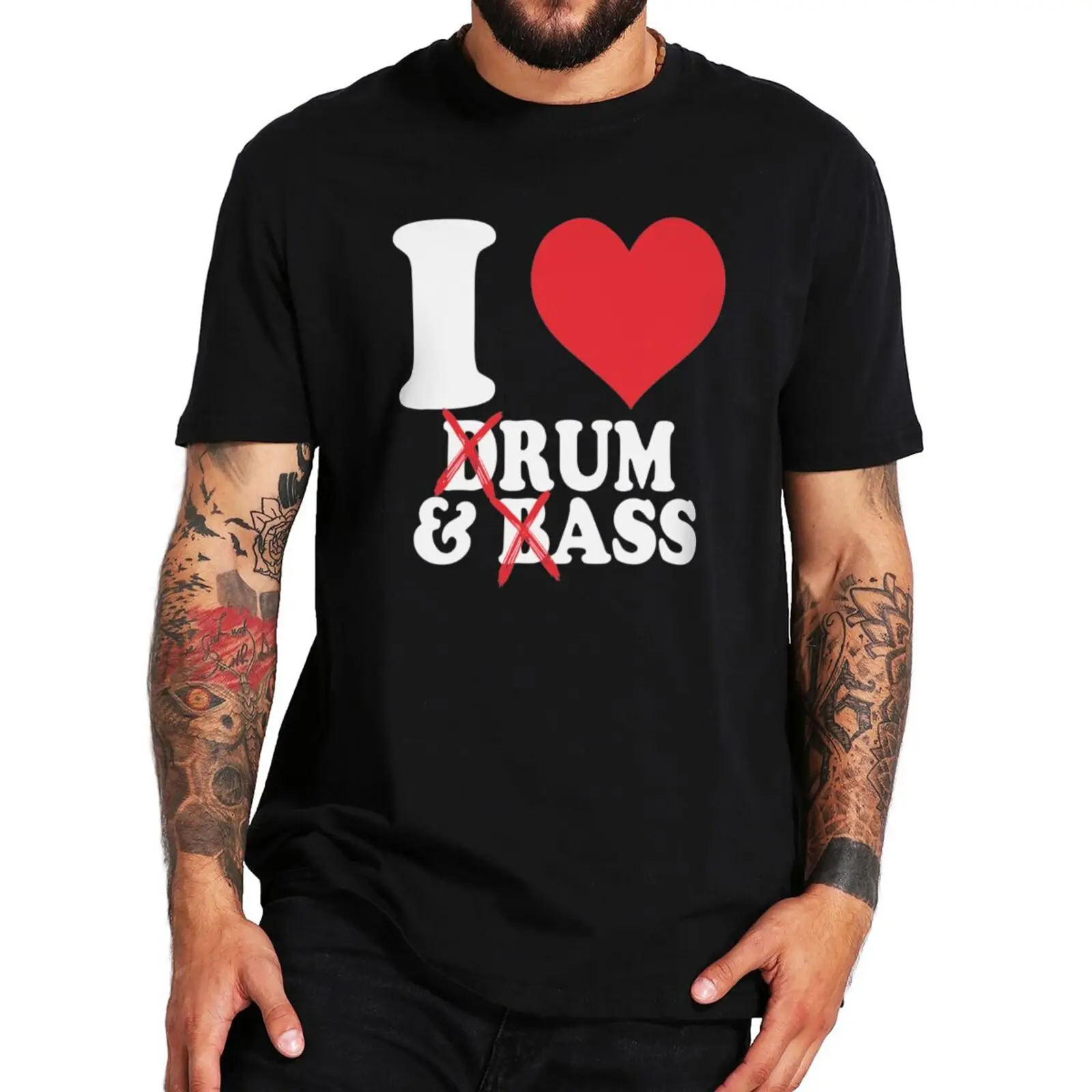 Funny Drum And Bass T Shirt Rum And Ass Lovers Jokes Y2k Short Sleeve 100% Cotton Soft Unisex O-neck Summer Tee Tops EU Size