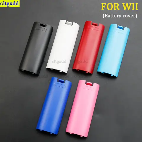 cltgxdd 1piece is suitable FOR Wii remote control game controllers, wireless game controllers, battery box back cover replacemen