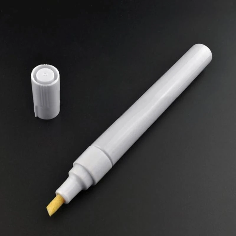 Refillable Paint Pen Tube Fine Tip Marker Acrylic Marker for Oil Painting, Clear，for Walls Art Painting Crafts