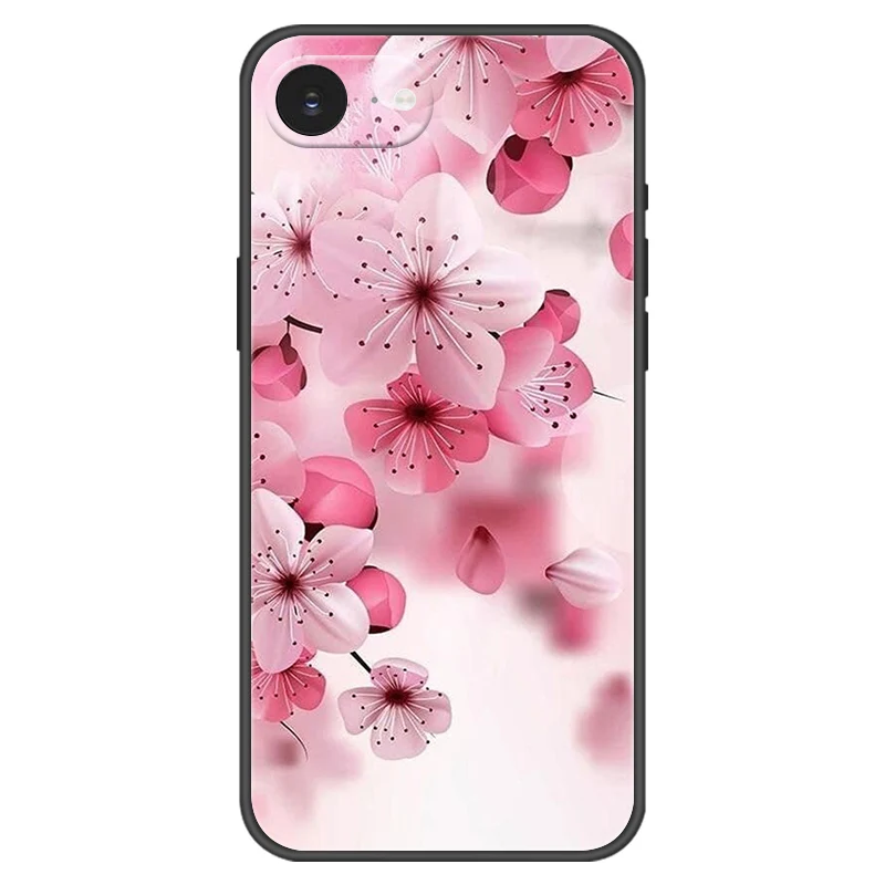 Phone Case For iPhone 16E iPhone16E SE 2025 SE4 5G Cases Soft Silicone Cover For iPhone SE4 Fashion Case Full Protector Shells