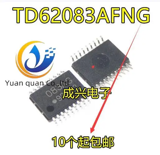 20 Buah Transistor Darlington TD62083AFNG 083AG TSSOP18 Baru Asli