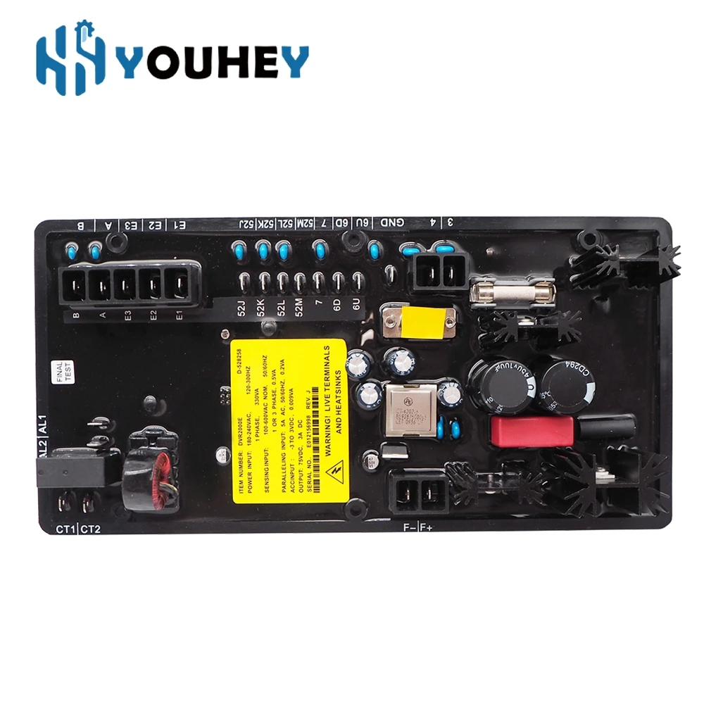 DVR2000E AVR BE2000E Marathon Generator Automatic Voltage Regulator 100kva 60kw Three phase BE2000 DVR2000 DVR BE 2000E