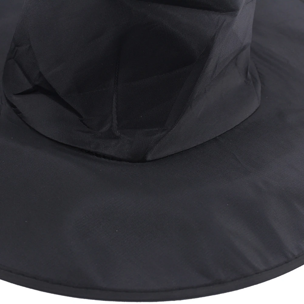 

6 Pcs Wizard Hat Party Props Accessories Steeple Witch Has Make up Black Cap Halloween
