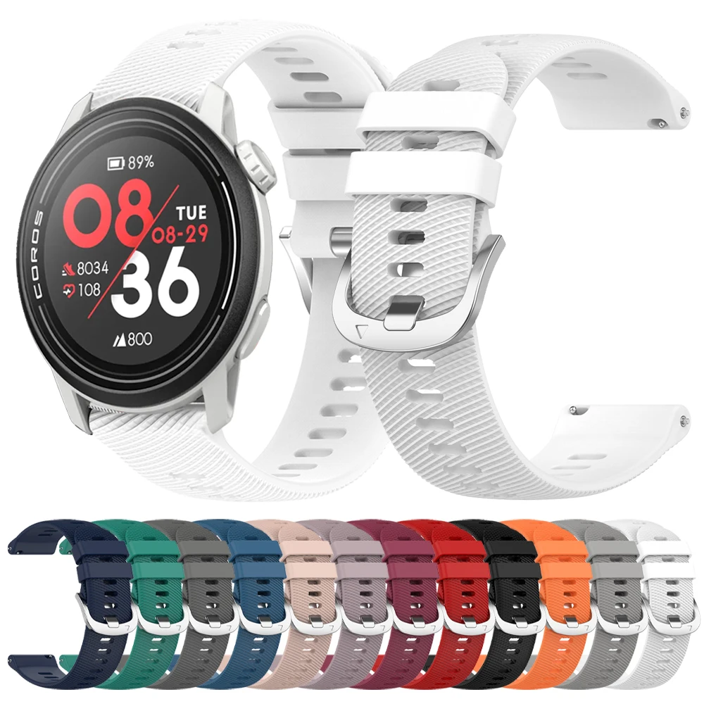 Silicone Bracelet Strap For COLMI P71/P81/P82/P73/P76/P78 Replacement Watch Band 20 22mm For COLMI C81/V68/V70 Sport WristStrap