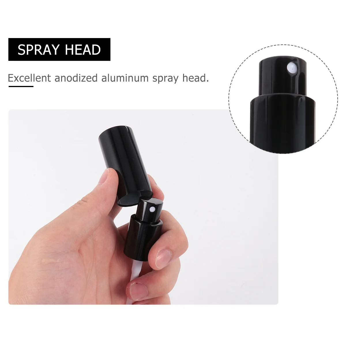 

10pcs Aluminum Spray Nozzle Fine Mist Sprayer Replacement For Perfume Bottle Top Water Spray Pump Reusable Bonsai Cleaning Tool