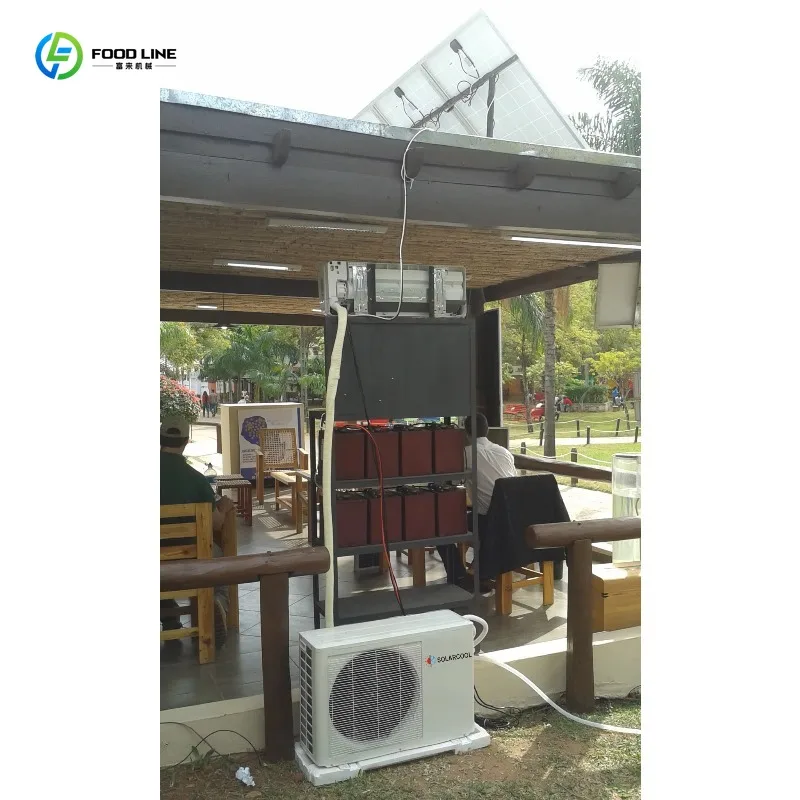 3HP Solar Air Conditioning System, High Energy Saving Solar Powered Climate Control Solution