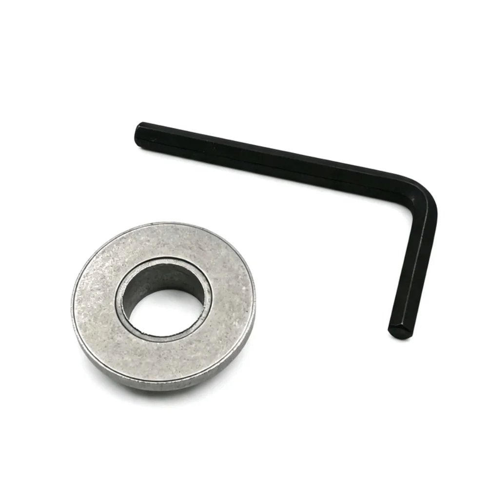 Metal Clamp Disc Clamp Washer High Strength Metal Black Finish Precision Fit Resistant For Saw Repair Metal Clamp