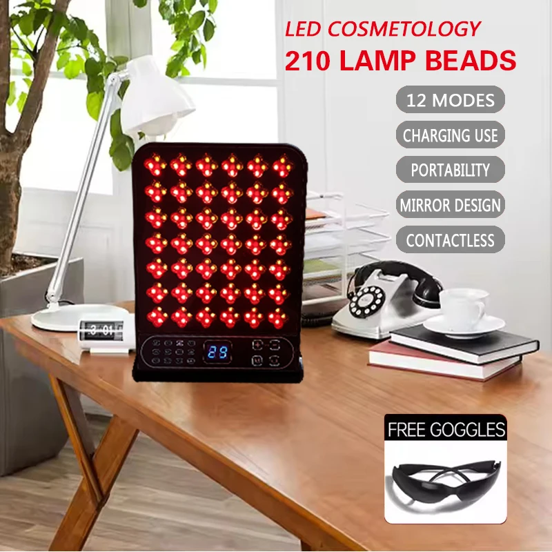 

Home use infrared red led light therapy face panel lamps face led treatment device