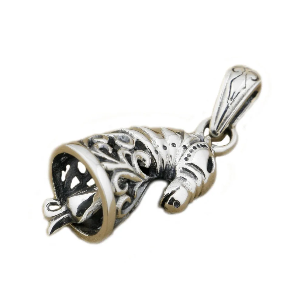 

Chess Horse Bell 925 Sterling Silver Fashion Pendant 9R004