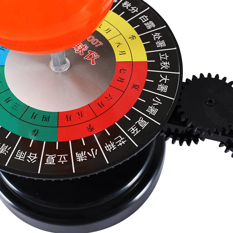 Hand Crank Solar System Model | Rotating Astronomy Decor, Unique Space Gift for All Ages