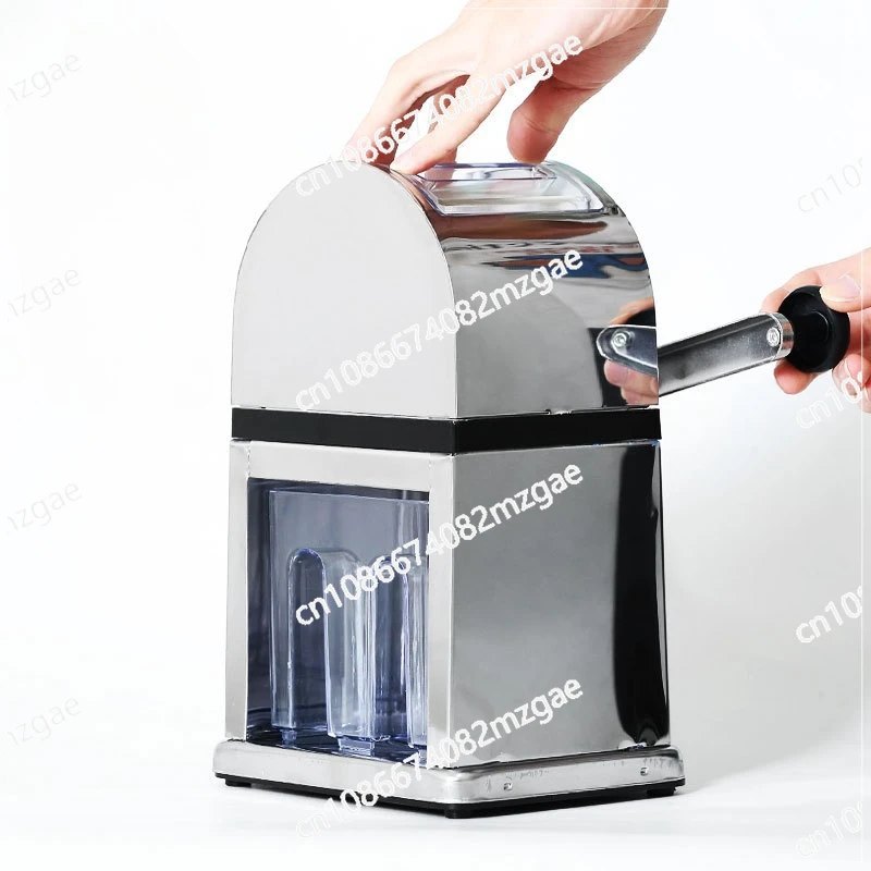 

Hand crusher, manual ice shaver, cocktail ice cube granulator, smoothie