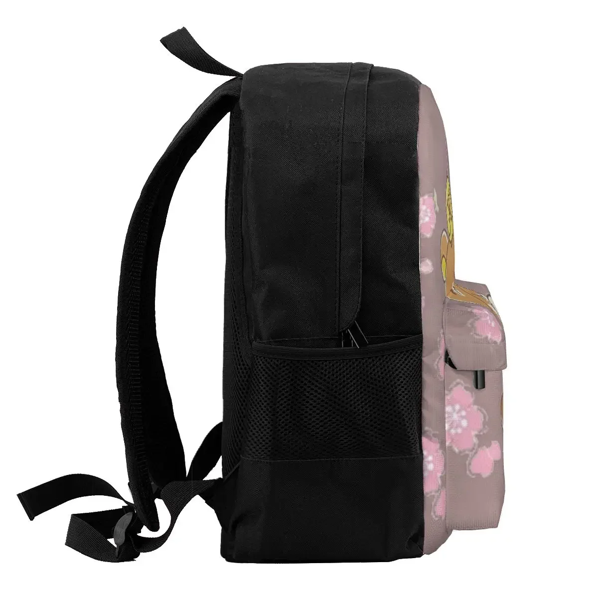 Rilakkuma Sakura Backpacks Boys Girls Bookbag Children School Bags Cartoon Kids Rucksack Laptop Rucksack Shoulder Bag