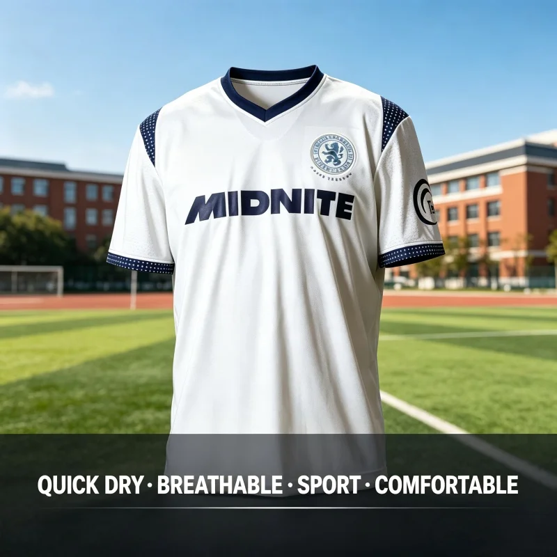 26-27 Neues Middlesbrough Herren-Fußballtrikot, 3 Farben wählbar, modisches Fußball-T-Shirt, schnelltrocknendes Polyester-Sportoberteil, Eltern-Kind-Set – Detail 3