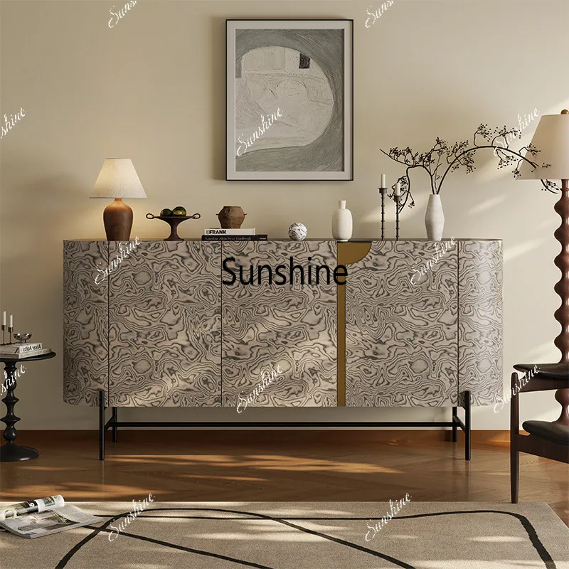 

Italian light luxury door cabinet living room modern style simple shoe cabinet