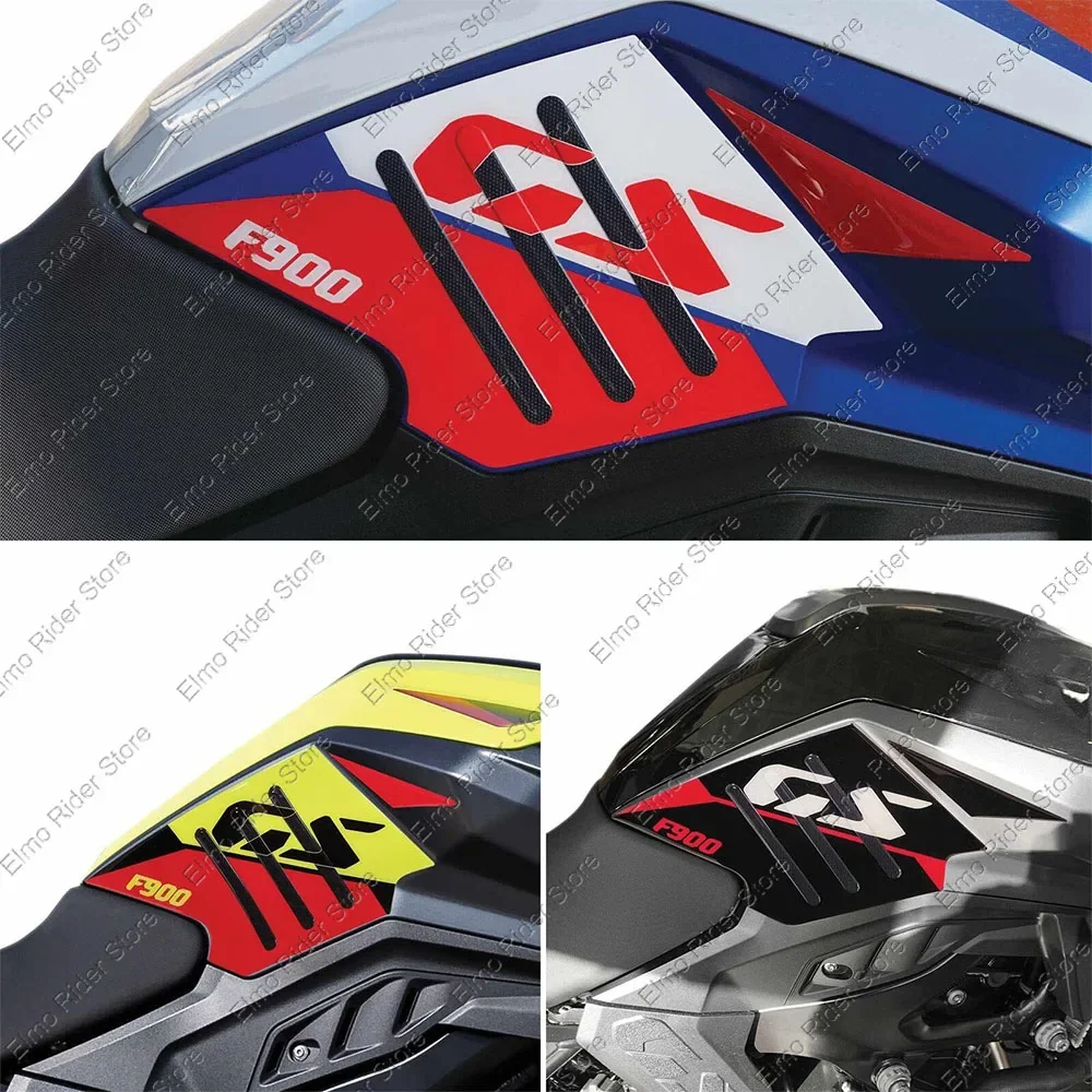 

For BMW F900GS 2024 Motorcycle Tank Pad Sticker 3D Gel Resin Sticker Tank Pad Side Protection Sticker Accessories