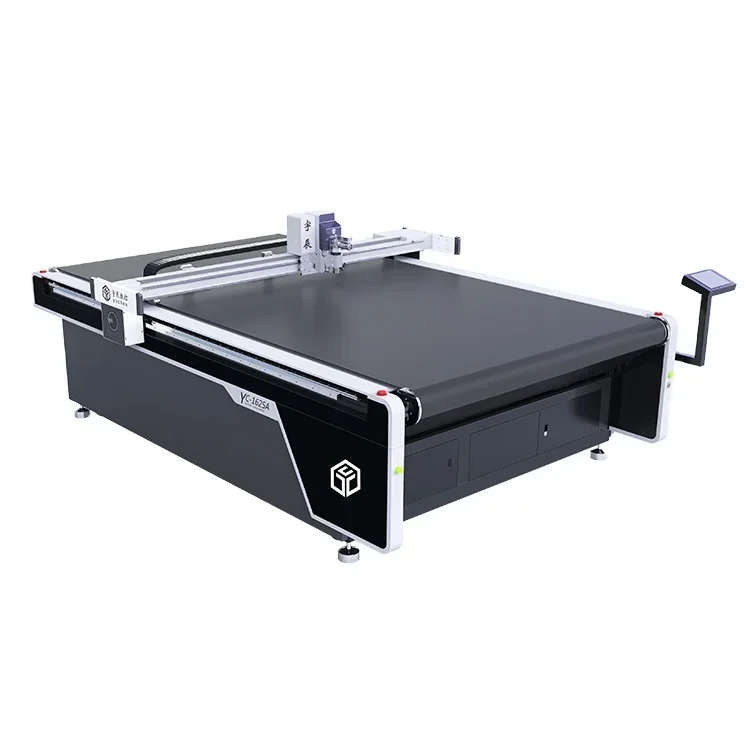 Paper creasing and paper cardboard die CNC cutting machine for corrugated cardboard carton box making