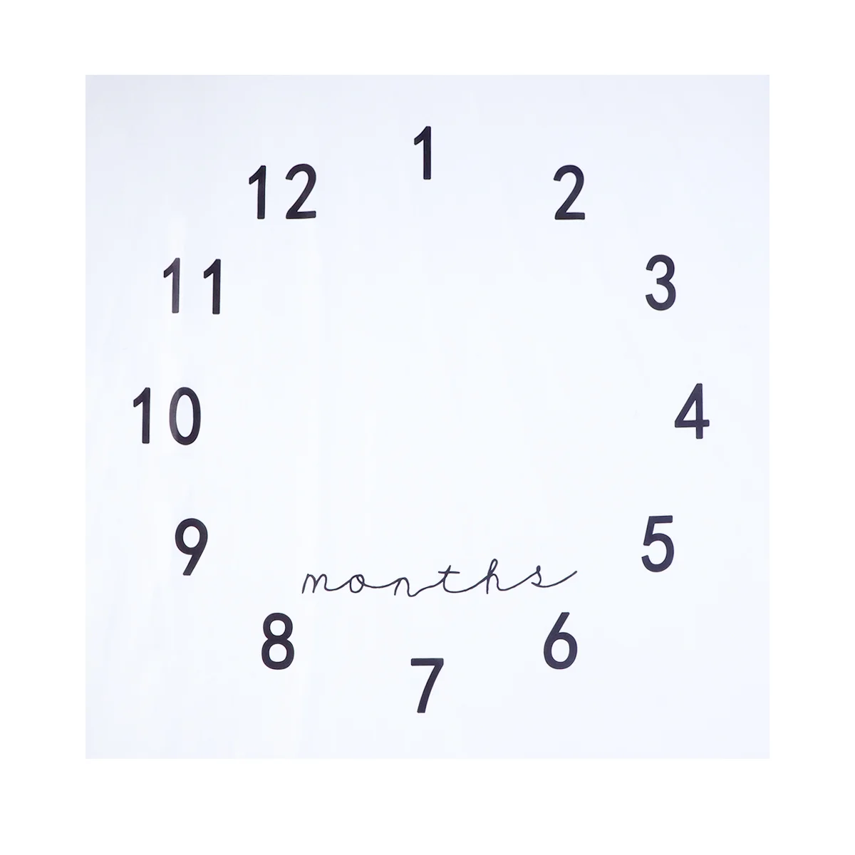 100X100Cm Baby Monthly Blanket Soft Photography Background Wrap Swaddle Nursing Cover Infant Photo Prop Keepsake