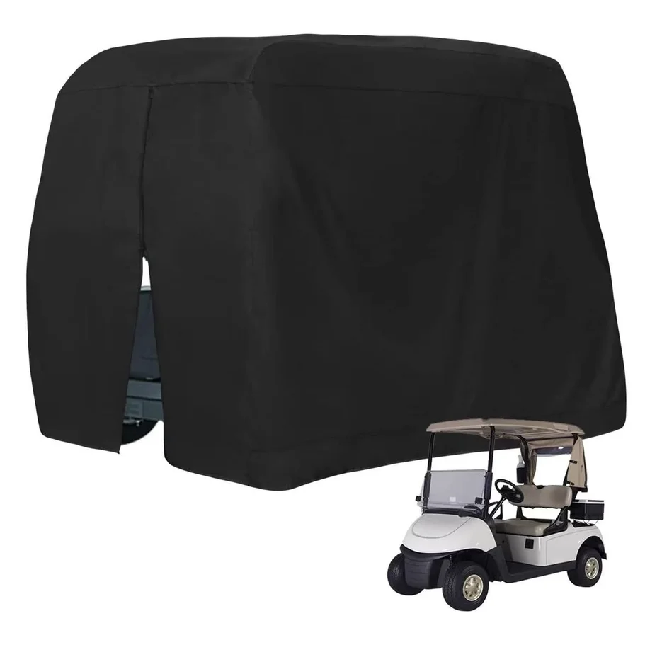 210d Oxford Cloth Golf Cart Cover, Waterproof, Antifreeze, Sunshade Golf Cart Cover Kart Car Cover