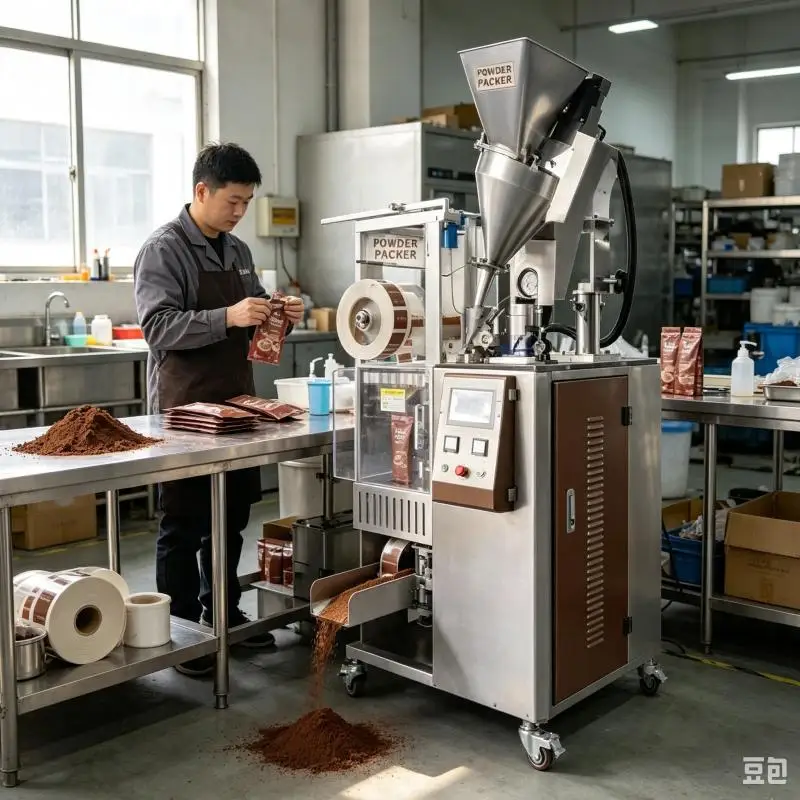 Vertical Ground Coffee Sugar Powder Filling Machine Stick Pack Packaging Machine Automatic Sachet Sealer for Coffee Production