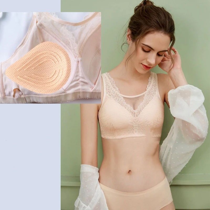 1pcs Chest Pad Bra Inserts Breast Pads Push Up Padded Bikinis Swimsuit Women Swimwear Women Thicker Breathable Cotton Bra Pads