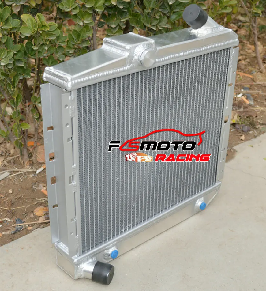 52mm Aluminum Radiator + Fan For Renault Super 5 GT R5 R9/11 1.4 Turbo 1985 1986 1987 1988 1989 1990 1991 85 86 87 88 89 90 AT view 5