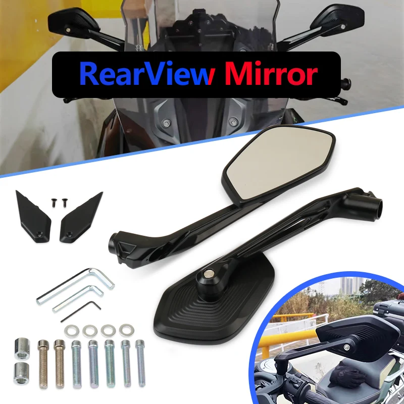 

Motorcycle Accessories Rearview Mirrors Side Mirrors Fit For R1300GS Adventure ADV R1300 GS 2023-2024