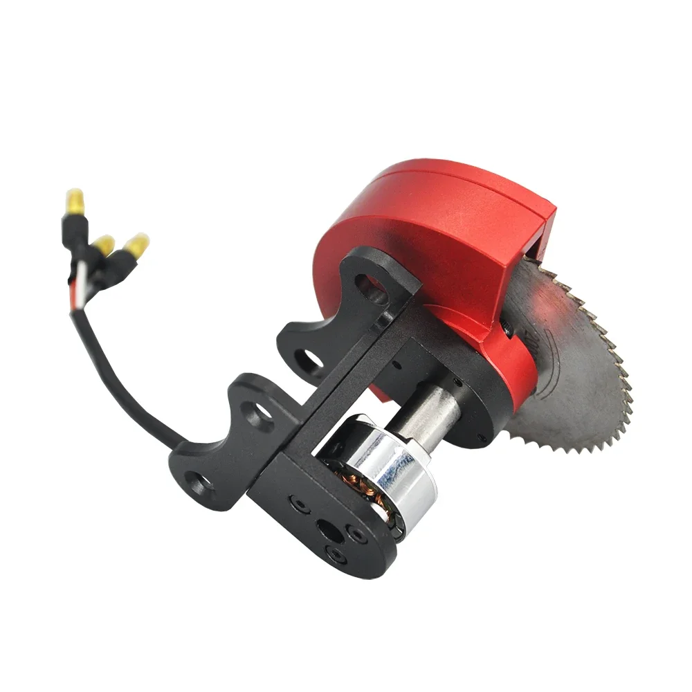 Excavator Metal Electric Cutting Disc Saw For Double E Kabolite HUINA 1580 1599 EC160E Model Chainsaw RC Accessories