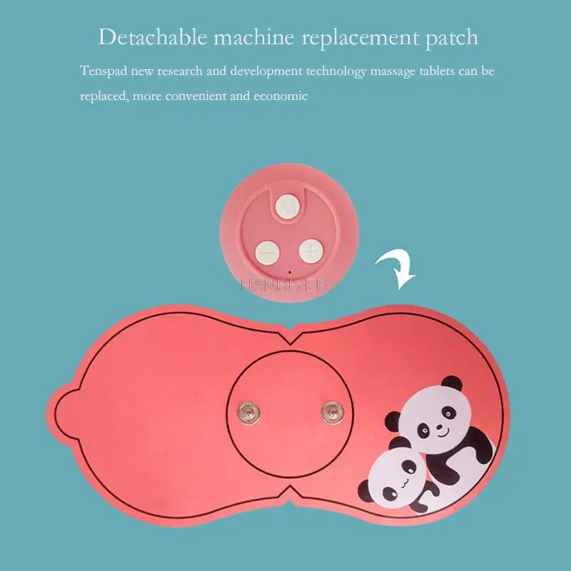 Electric massage cushion neck and back relax the whole body massager reduce fatigue magic touch smart EMS massage equipment