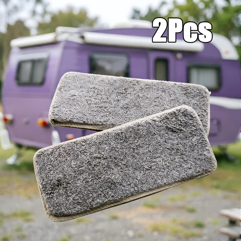 

2Pcs Carpet Step Mat Set Carpet Motorhome Campervan Cab Door Step Mats For Fiat Ducato Citroen Relay Peugeot Boxer 17x41cm