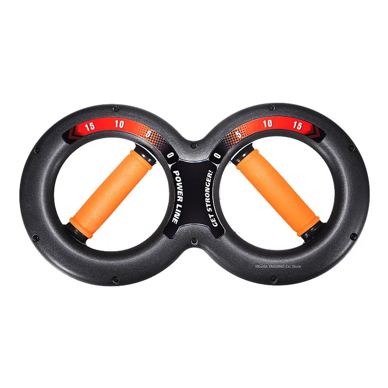

0-15KG Forearm Arm Training Equipment Speed Arm Device, Home Grip Office Fitness 8-shaped Wrist Strength 135°rotate Burn Machine