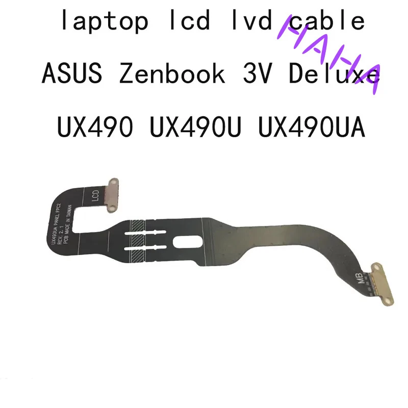 UX490 LCD Video Screen CABLE For Asus ZenBook Deluxe UX490 UX490UA UX490U UX490UAR T64275W3 Laptop LVDS Cables PC Connector Flex