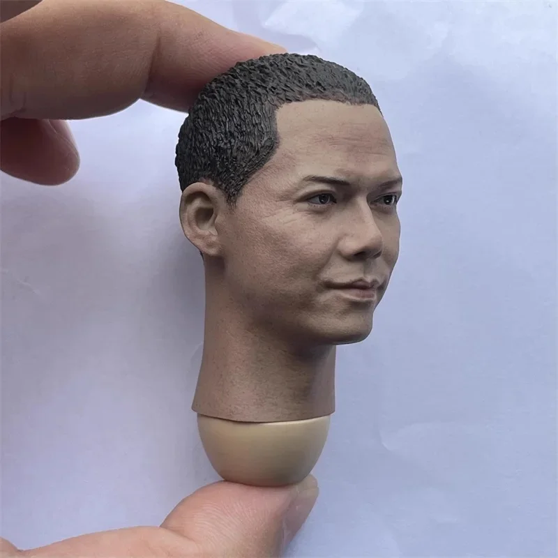 작은 1/6 남성 군인 Michael Tse 고품질 머리 조각 모델 액세서리 장난감 맞는 12 ''액션 피규어 바디 재고 있음