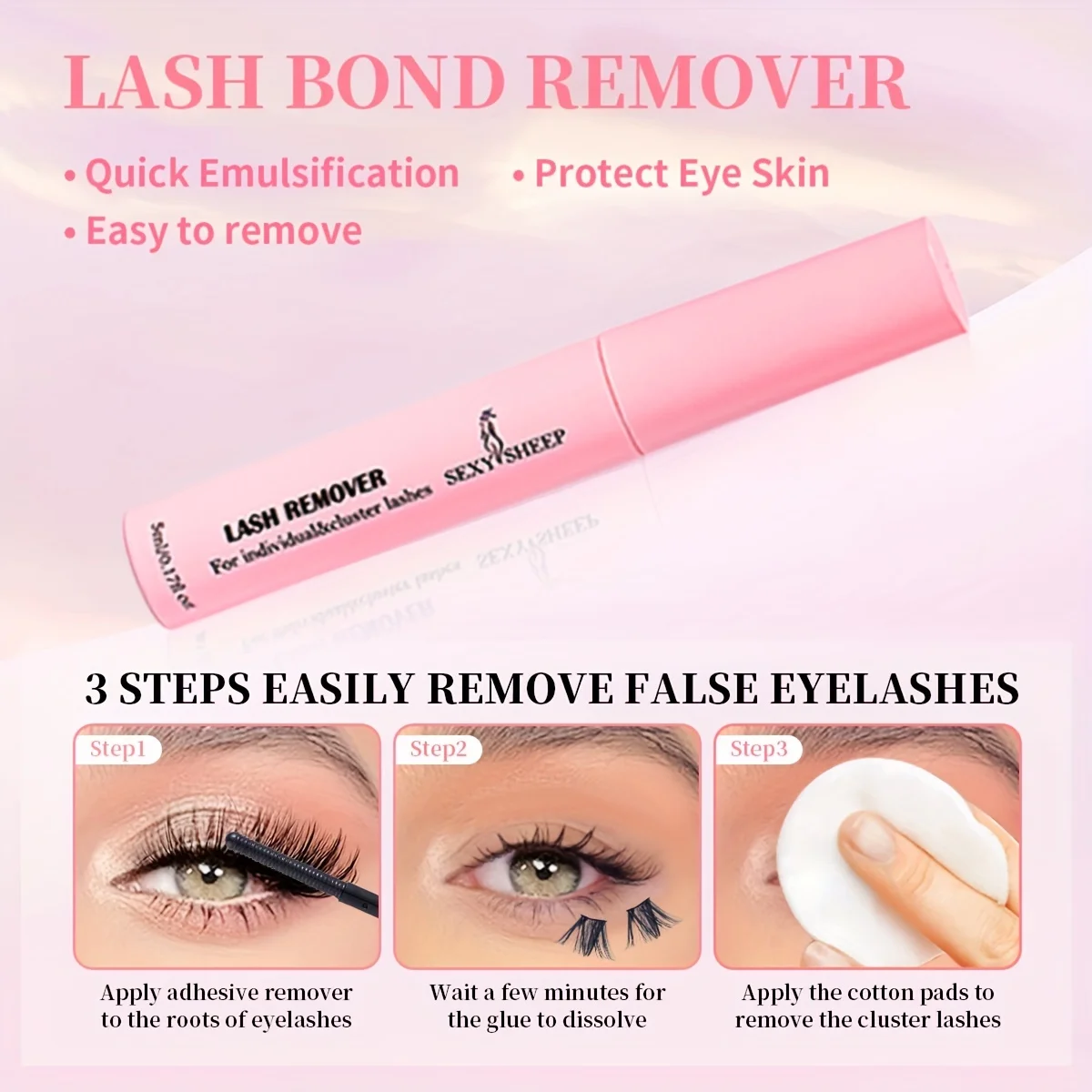 DIY Wimpern verlängerung Wimpern cluster einzelne explosive Wimpern mit Bond & Seal Remover Pinzette Wimpern bürste für die Selbst anwendung