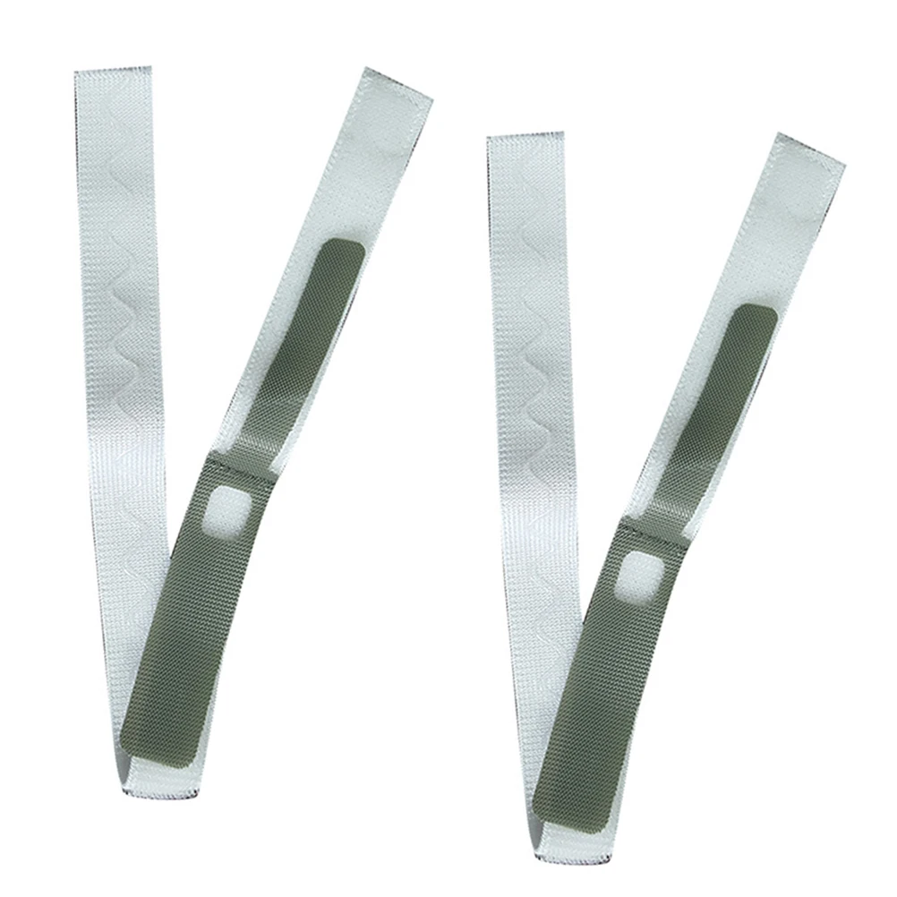 

2 Pcs Strap Holder Tape Leg Bags for Men Catheter Strap White Adjustable Durable Soft Elastic Breathing Health Care