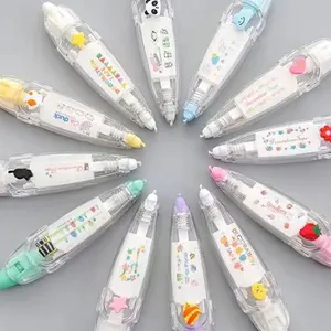 Corrective tape of the mechanical project, perfect for decorating diaries and school supplies, beautiful kawaii, 1pc 8 Main School corrective sales - №8